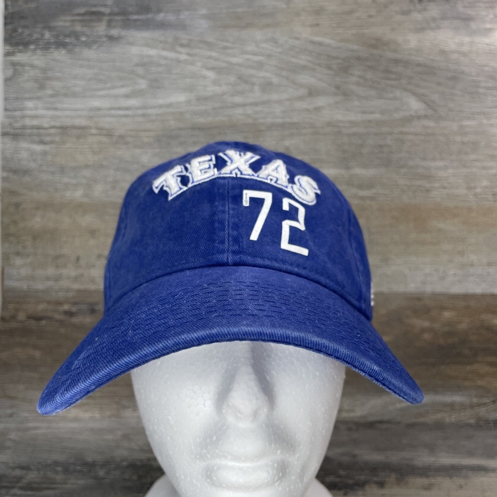VS Pink Texas Rangers Blue Hat Cap Women's Victoria's Secret New Era 1972